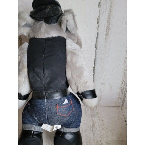 Vintage Harley-Davidson Bulldog biker plush home decor motorcycle - Picture 9 of 10